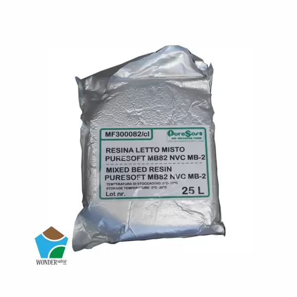 Sac de 25 litres de résines d’échange