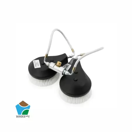 Double Brosse à Contresens: Poils Nylon