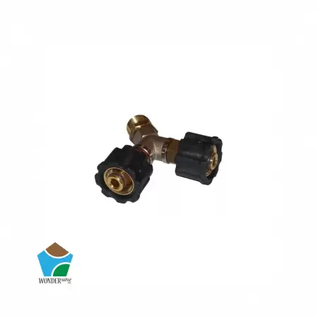 Diviseur pour connecter 2 tuyaux en même temps